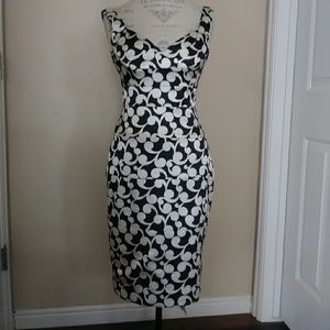 Black and white dress